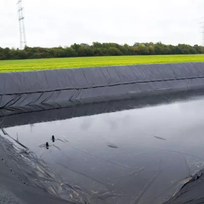 Wasserspeicher Erdbecken